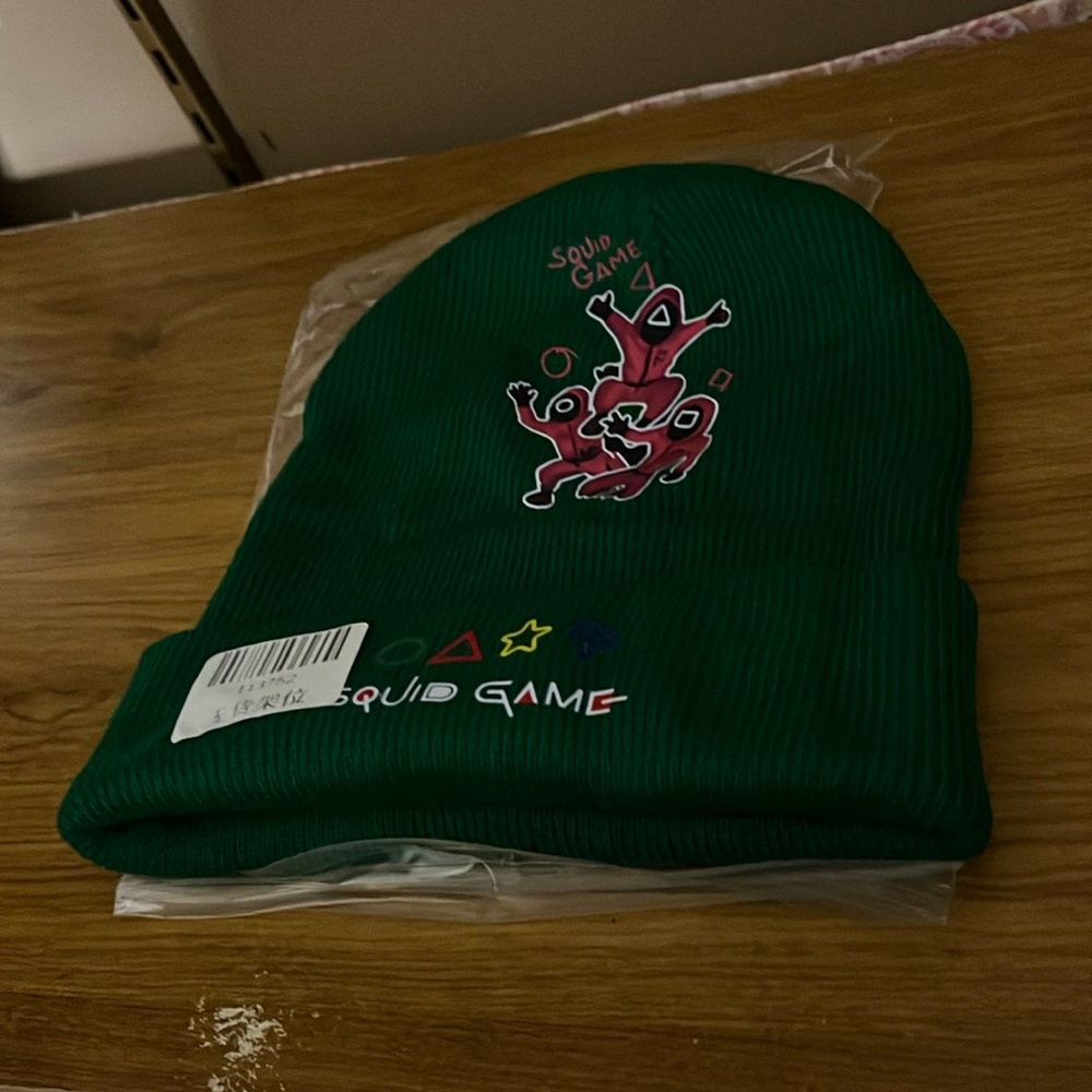 😄Squid Game toque hat